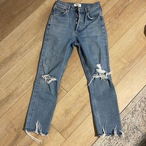 Agolde Riley high rise Cropped Jean